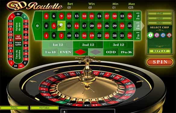 3D Roulette by Playtech