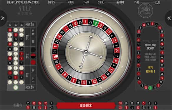 Double Ball Roulette by Evolution