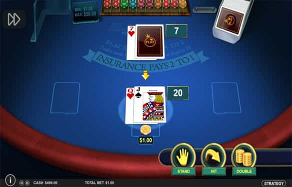 Multihand Blackjack by Pragmatic Play.