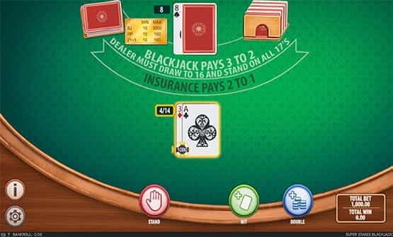 Super Stakes Blackjack game by Section 8 Studio.
