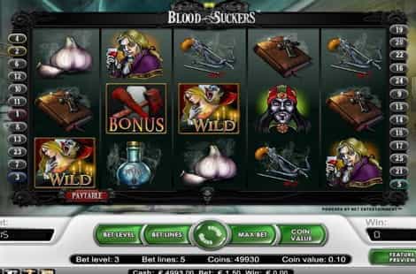 The Medium Volatility Online Slot Game Blood Suckers