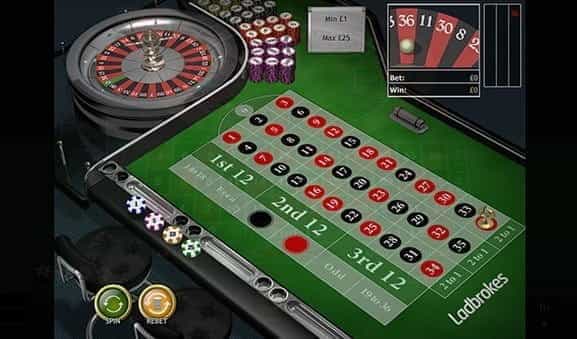 Play Classic Roulette by Playtech at ladbrokes Casino