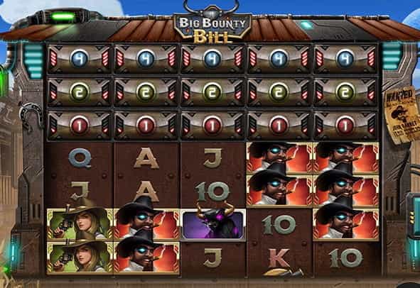 Big Bounty Bill slot during the game.