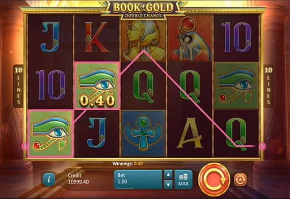 See a winning round of Book of Gold: Double Chance
