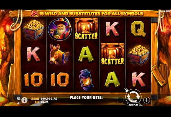 Play Gold Rush slot online for free