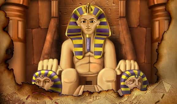 The Egyptian-themed Pharaoh's Treasure slot from PlayPearls.