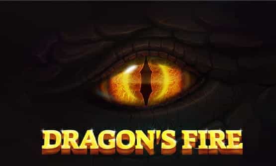 Game logo of Dragon’s Fire from Red Tiger Gaming.
