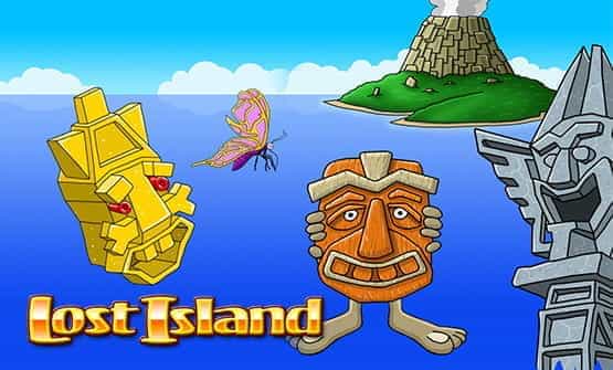 The Lost Island logo.