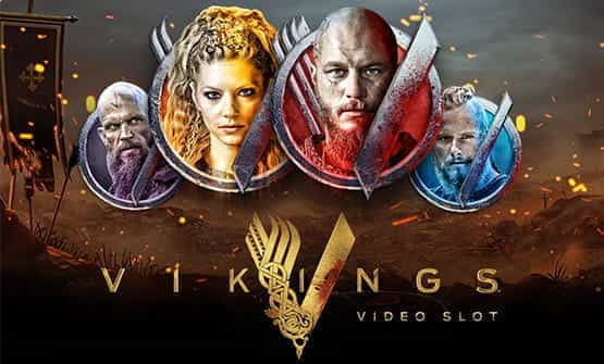 The Vikings online slot logo