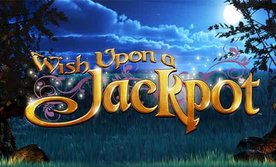 The Wish Upon a Jackpot online slot logo.