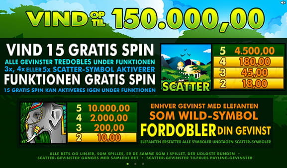 Du kan vinde en masse frie spins på maskinen Adventure Palace