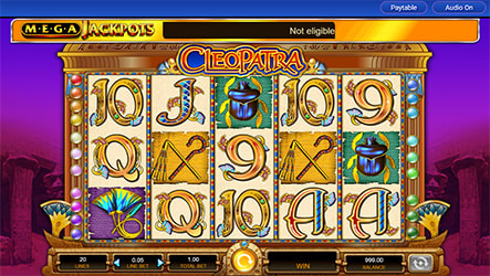 Mega Jackpots Cleopatra Online Slot by IGT