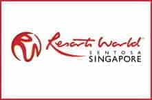 The Resorts World Sentosa luxury hotel and casino in Singapore.