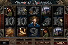 La slot Immortal Romance del casinò Voglia di Vincere.