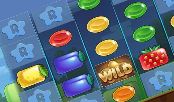 Simboli della slot Reel Rush di NetEnt.