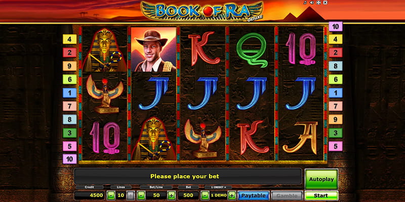 Book of Ra Deluxe slot online spelen