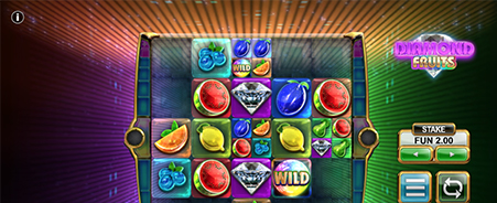 Diamond Fruits van Big Time Gaming