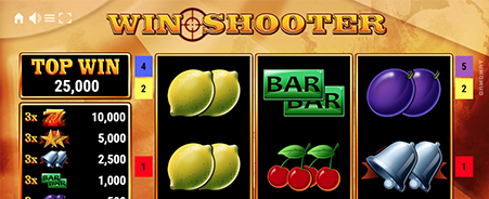 Win Shooter door Gamomat