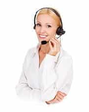 A customer services operative at a 4ThePlayer online casino.