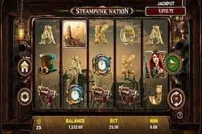 Play Steampunk Nation with the 777 mobile app