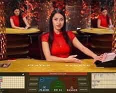 Live baccarat at 777 Casino