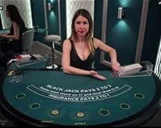 Live blackjack at 777 Casino