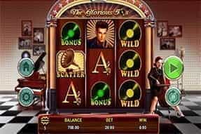 The Glorious 50s slot on the 777 Casino mobile app