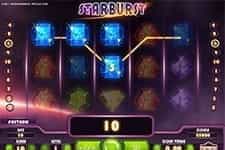 Preview of the Starburst slot at 777 Casino