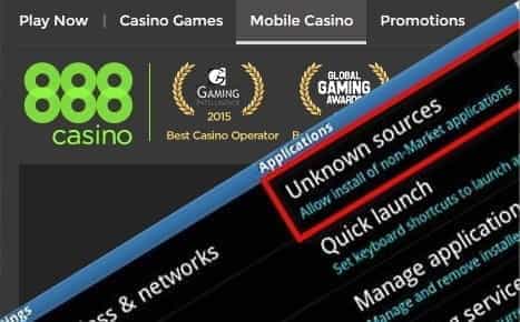 Native Android Casino Apps can be Downloaded from the Casino Website