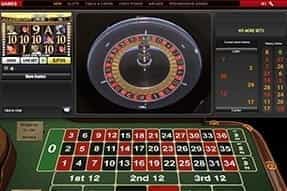 Athena Slingshot Live Roulette in action at Ladbrokes casino