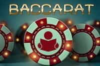The word 'Baccarat' and casino chips.
