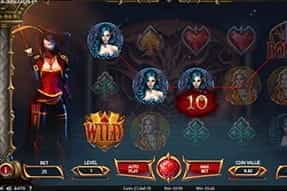In-game image of Bloodsuckers 2 slot game.  