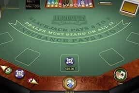 Blackjack Variant on the Betway Casino Mobile App