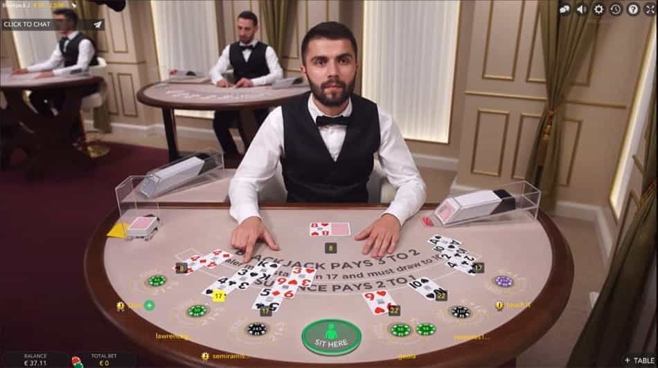 online blackjack caesars casino minimum bet