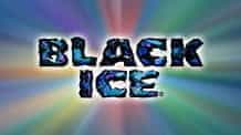 Realistic Games' Black Ice slot game logo