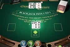 Play Blackjack Double Exposure at All British Casino