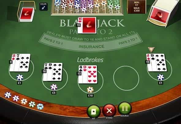 Play blackjack online, free with friends