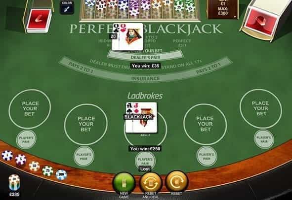Perfect Blackjack Here for Free