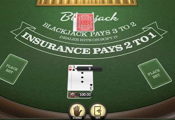 play double deck blackjack online free