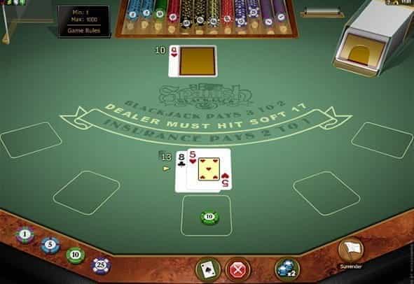 Spanish 21 Casino Game