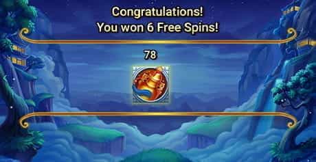 The Free Spins feature in Goddess of the Moon by Booongo.