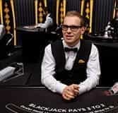 Gary, a live dealer at bwin casino