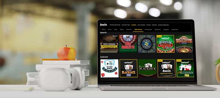 The Online Casino Games at bwin