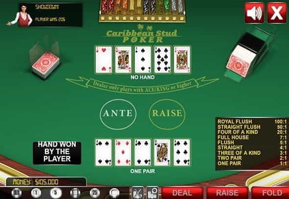 is poker at casino against dealer