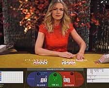 An image of a live roulette game at Casumo.