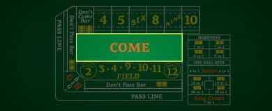 best craps strategy come bet
