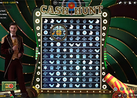 Crazy Time's Cash Hunt Shooting Gallery