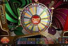 The Crazy Time live casino game at Lucky Days 
