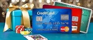 An image showing credit cards and a bonus package.