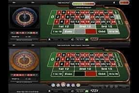 Dual Roulette from Playtech - play 2 video roulette tables at once.